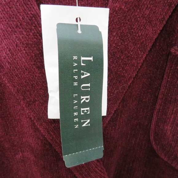Lauren Ralph Lauren Burgundy Blazer - Picture 4 of 16